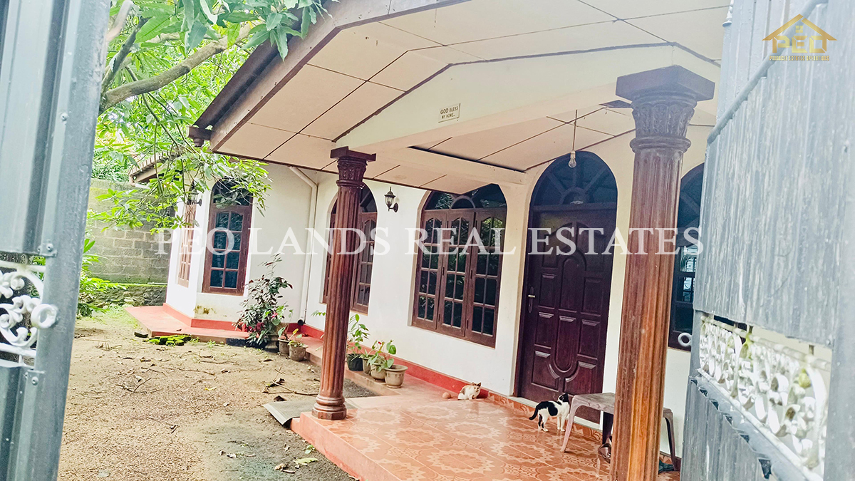 (K140) Single Storey House for Sale in Ragama, Peralanda