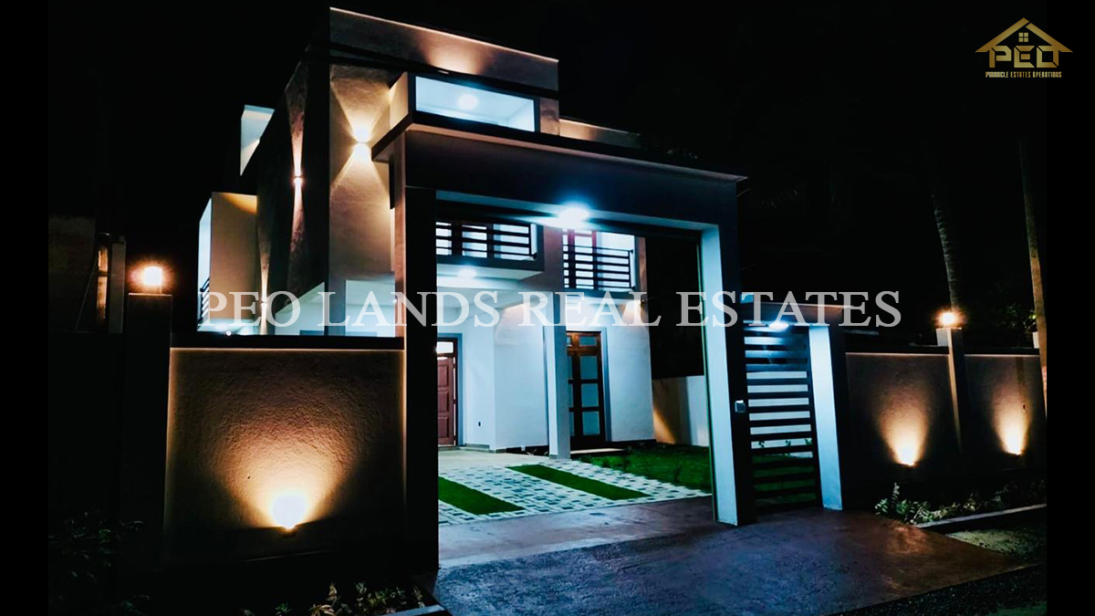 (K142) Luxury Brand New 2 Storey House for Rent In Ekala, Kotugoda