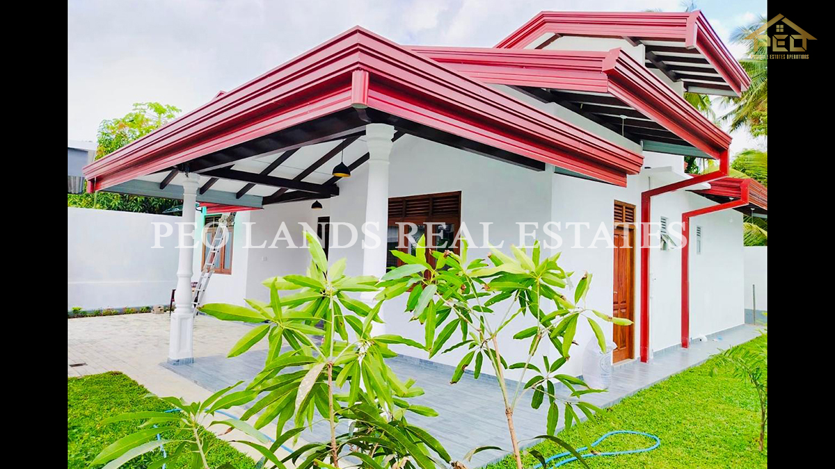 (DH265) Brand New Single Storey House for sale in Homagama, Kiriwathtuduwa