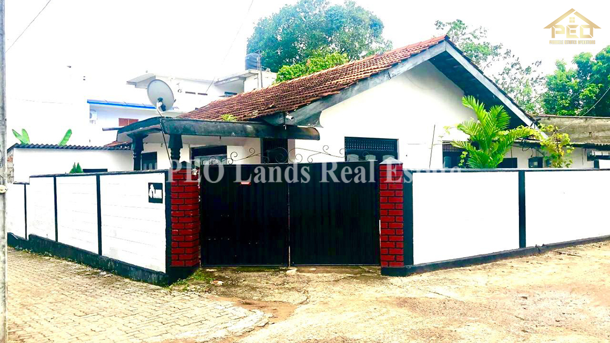 (B130) Single Storey House For Sale in Wattala