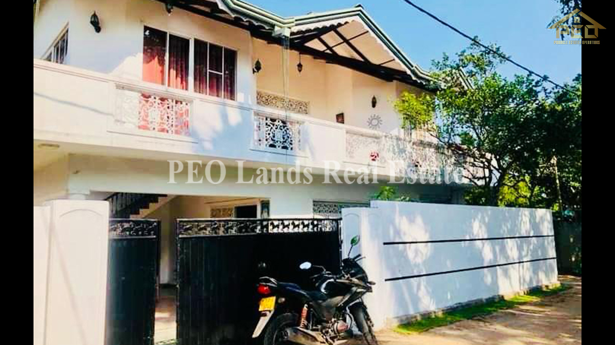 (K205) Two Storey House For Sale in Ja Ela, Idimitiya