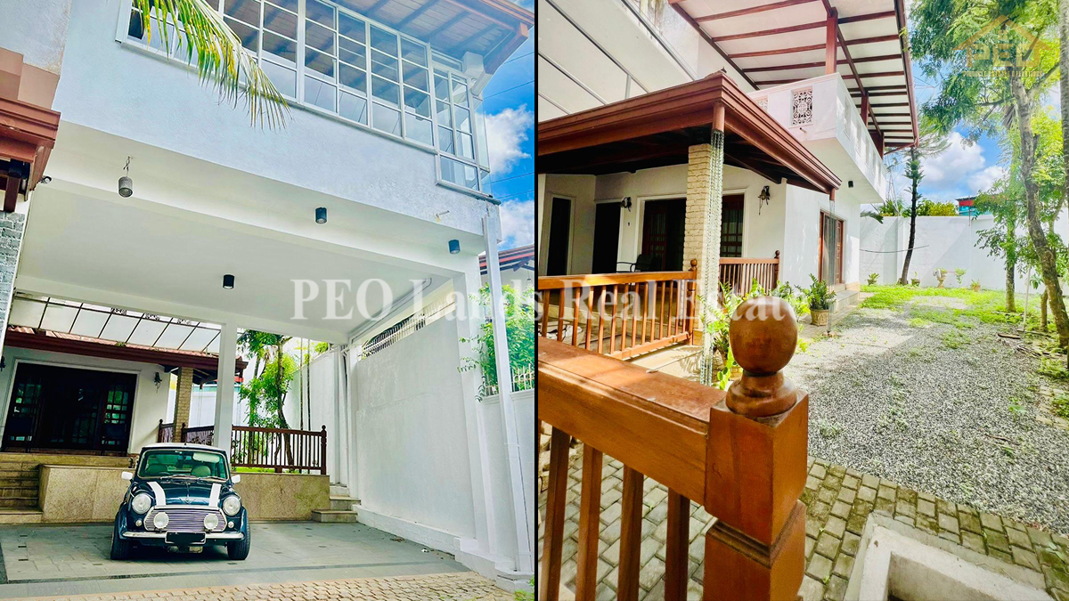 (S676) Fully-Furnished 2 Storey House For Rent in Battaramulla