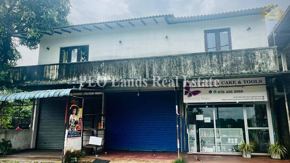 (K229) Shop for Sale in Ragama with 1 St Floor House