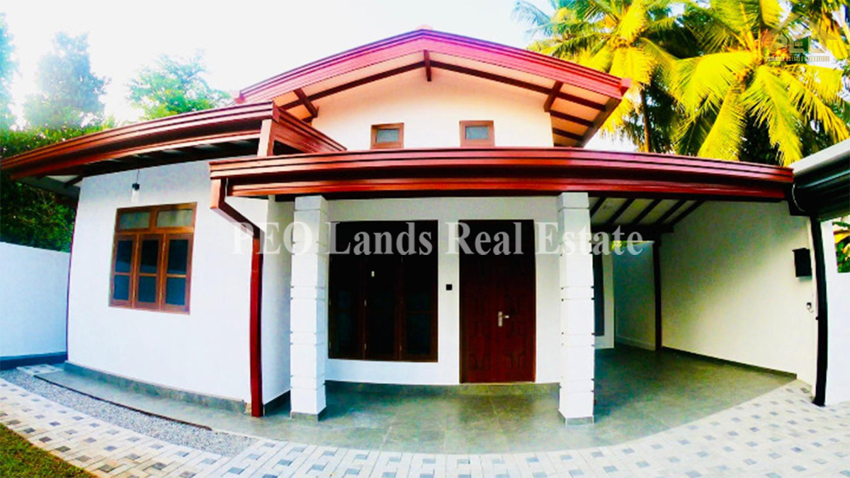 (MH229) Brand New Modern single story house for sale in Korathota