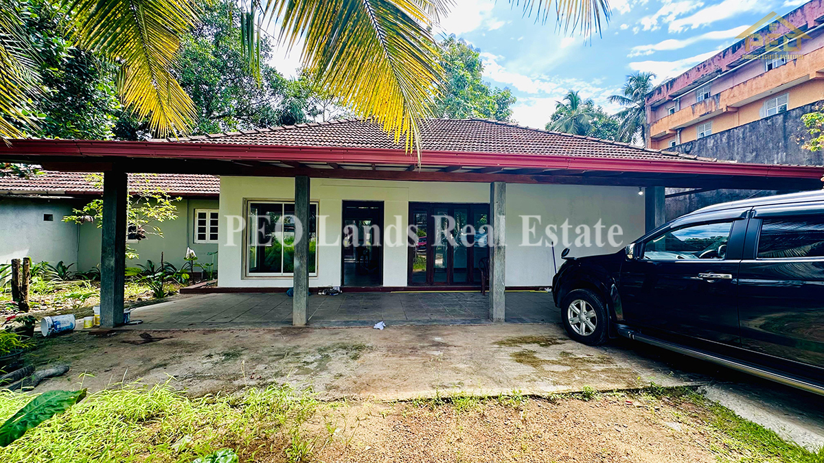 (S753) 20 perch land with single story house for rent in battaramulla