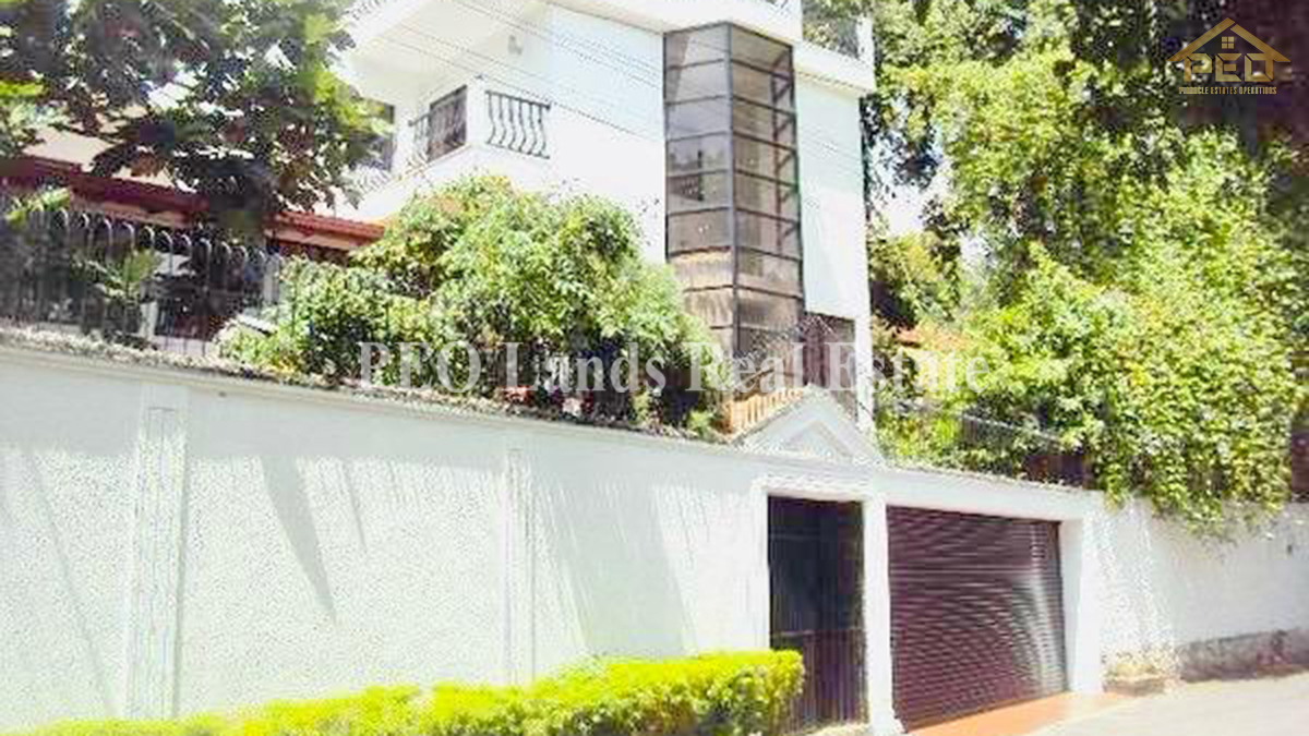 (P333) Luxury 3 Story House for Rent with Colombo 07