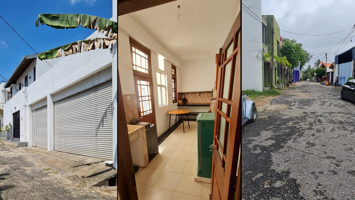 (P356) 2 story house for sale in Boralasgamuwa