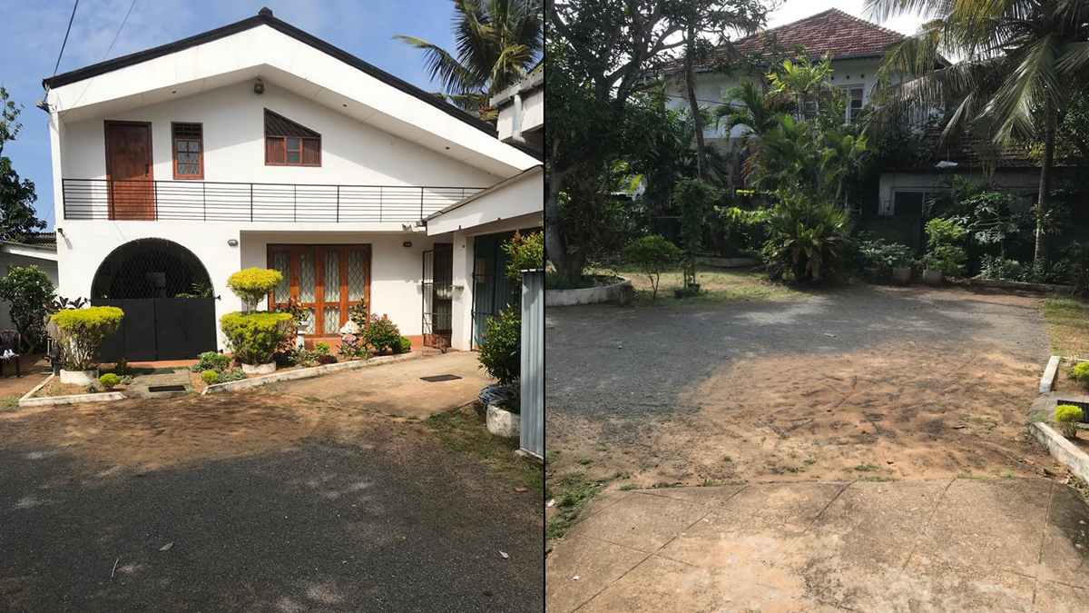 (ML255) 52 perch mix crop land with 3 houses for sale in moratuwa