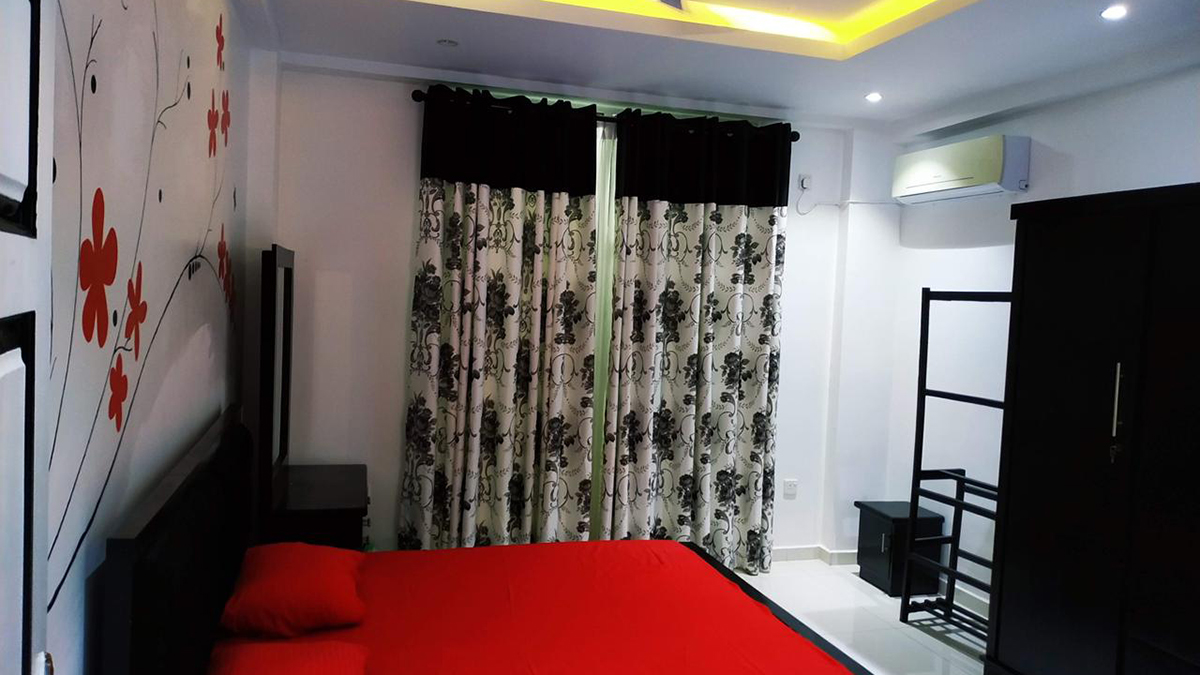 (S804) Fully furnished Bosswell recidencies For Rent in Colombo 6
