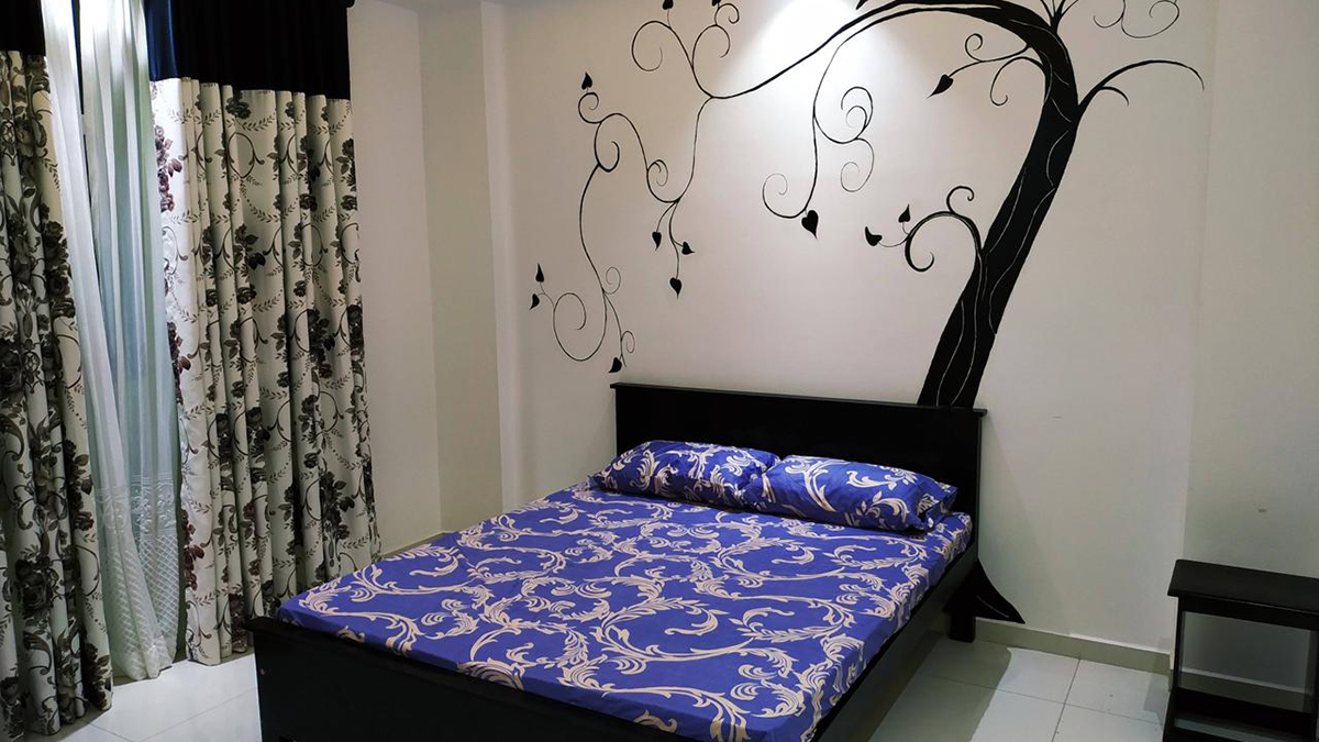 (S804) Fully furnished Bosswell recidencies For Rent in Colombo 6