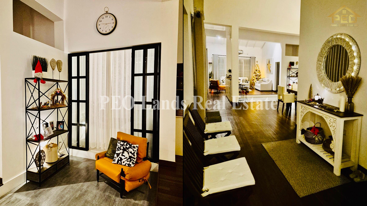 (K139) Solar Powered Fully Furnished Luxury House for Rent Moratuwa