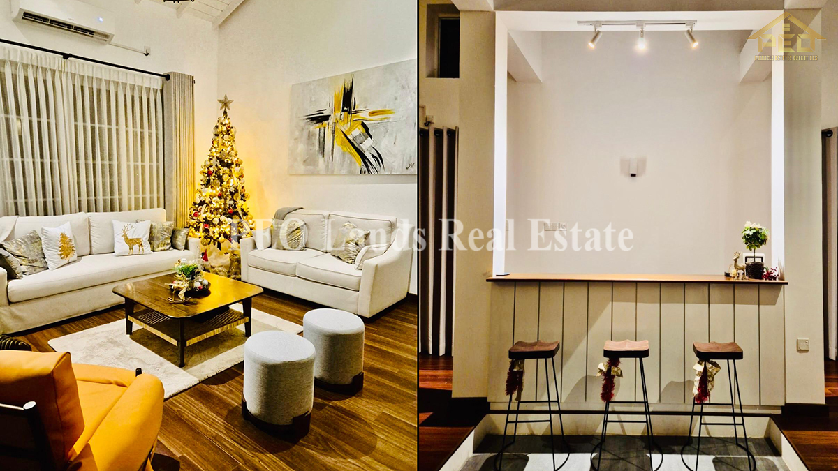 (K139) Solar Powered Fully Furnished Luxury House for Rent Moratuwa