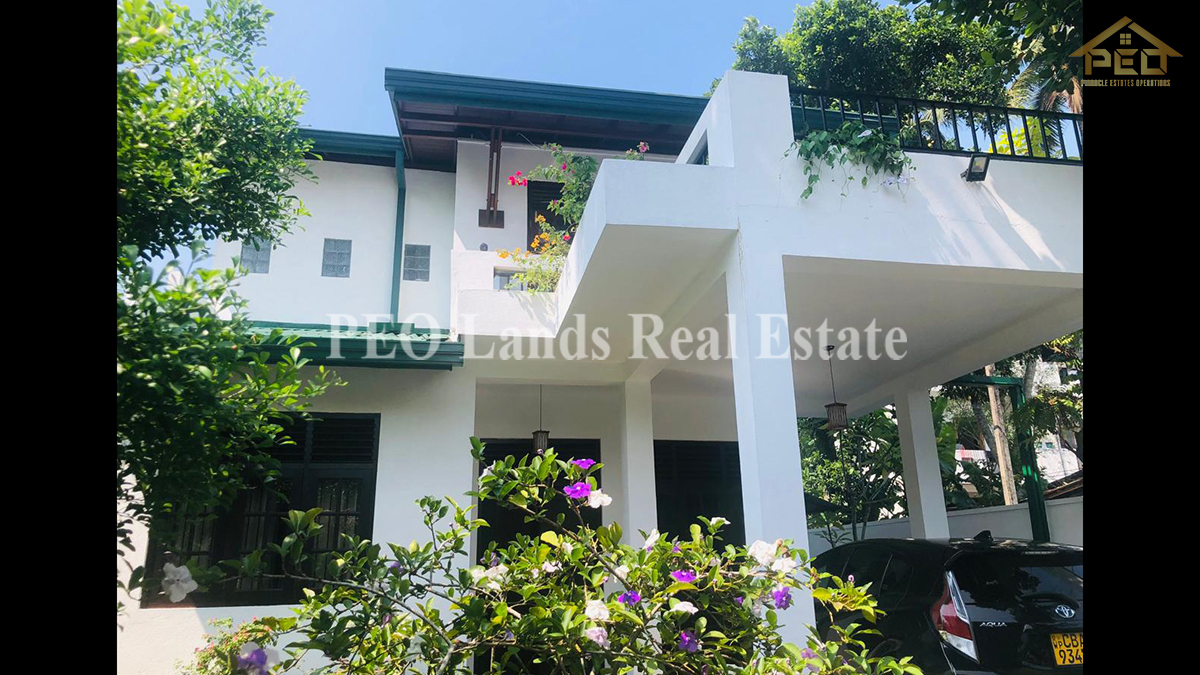 (DH516) Solar Powered Two Storey House for Sale in Gorakana