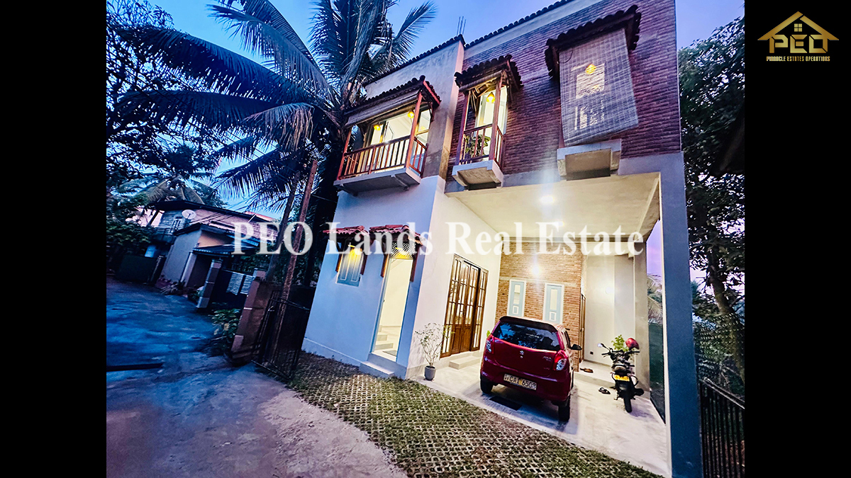 (S857) Architectural Villa-Style Brand New House for Sale Kalapaluwawa, Rajagiriya