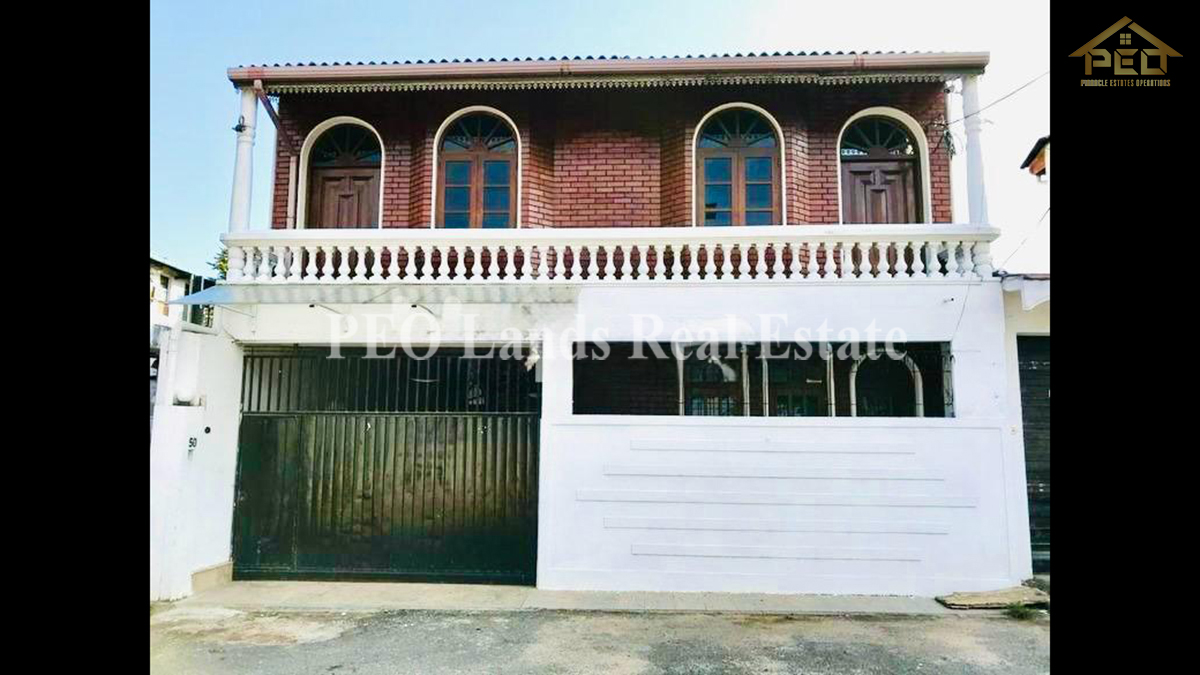 (P419) Two Story House for Rent Colombo 6